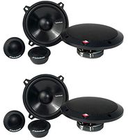 4) New Rockford Fosgate R152-S 5.25" 160 Watt 2 Way Car Component Speakers Audio