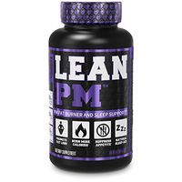 LEAN PM Night Time Fat Burner, Sleep Aid Supplement, & Appetite Suppressant for Men and Women - 60 Stimulant-Free Veggie Weight Loss Diet Pills
