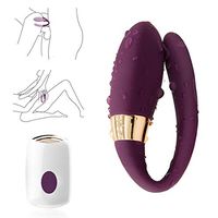 Wireless Wearable Adùllt Toy Pleasure Dual Motor Vibranting Tool for Woman Remote Control Female Bullet Multiple Frequency U-Shape Clitorisl Stimulation Vibrador Couple Interactive Toys Tshirt
