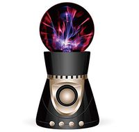 Easyinsmile Portable Wireless Bluetooth Speaker Touch Sensitive Magic Plasma Ball USB Powered with AUX Cable Available for IF Card U Disk Phone iPad PC MP3