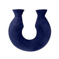 Taimot U-Shaped Hot Water Bottle Cervical Pillow, Neck Warm Water Bag Shoulder Warmer with Soft Plush Cover