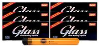 Glass Clear Rolling Papers King Size (6 Packs) with Rolling Paper Depot XL KewlTube