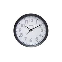 WESTCLOX 32067 / 14" Office Black White Clock