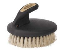 Weaver Palm-Held Face Brush with Soft Bristles