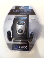 GPX C3038 Personal Stereo Cassette with Bass Boost