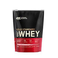 OPTIMUM NUTRITION GOLD STANDARD 100% Whey Protein Powder, Strawberry, 1 Pound (Packaging May Vary)