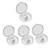 Snoring Snore Stopper Magnetic Nose Clip Snoring Solution Devices, Reducing Noise Comfortable Natural Soft Sleep Tool Sleep Accessory for Men Women Unisex 2 PCS