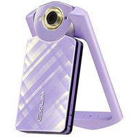 Casio Exilim High Speed EX-TR60 Self-portrait /Selfie Digital Camera (Light Violet) - International Version (No Warranty)
