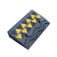 Car Pedal Kerb Ramps, Rubber Triangle Mat Threshold Service Operating Slope Pad Outdoor Factory Triangle Pad (Size : 483011CM)