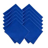 10 Pack-Microfiber Cleaning Cloths,Lint Free Microfiber Cloths - 6x7in ，Suitable for All Delicate Surfaces, Cleaning Lenses, Glasses, Screens, Mobile Phones, Glass Cup, Camera Lenses,Musical Instrume