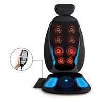 Aront Shiatsu Massage Cushion with Heat Massage Chair Pad Kneading Back Massager for Whole Back, Upper or Lower Back, Home Office,Car Seat— Mother's Day Gifts