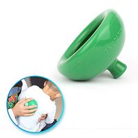 Pressure Drum Massage, Sputum Remover,Sputum Cup,Soft Silicone Palm Sputum Cup, Promotes baby hiccups for The Inability to Expectoration,Muscle ache and Long-Term Bed Rest Basic Nursing Work (Green)