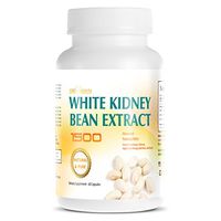 White Kidney Bean Extract -1500 Extreme Natural and Pure Carb Blocker - Appetite Suppressant - Starch Blocker - Advance Formula Garcinia Cambogia Apple Cider Vingar Chitosan - Prevents Fat