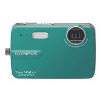 Olympus Stylus 550 10MP Waterproof Digital Camera (Teal) - REFURBISHED