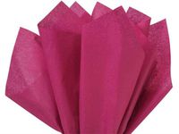50ct Cranberry Tissue Paper for Gift Wrapping 20"x26" Sheets Eco-Friendly
