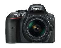 Nikon D5300 DSLR Camera with AF-P DX NIKKOR 18-55mm f/3.5-5.6G VR Lens (Black)