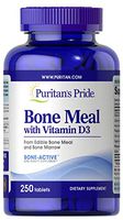 Puritan's Pride Bone Meal with Vitamin D-250 Tablets