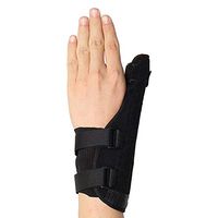 Xgxyklo Thumb Splint Brace, Wrist, Finger and Thumb Stabilizer, Suitable for Arthritis, Tendonitis, Carpal Tunnel Pain Relief,Right,L