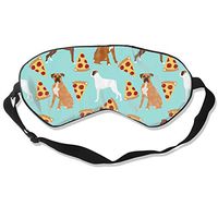 XJOFKJTI Boxer Dog Sleep Mask Women & Men with Adjustable Straps Sleeping 8.26" X 3.54" Eye Masks Lightweight and Comfortable Night Cover for Kids Girls,Sleep Mask