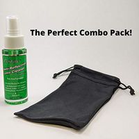 Pristine - Eyeglass Cleaner I Microfiber Glasses Case (Made to use as a Cleaning Cloth) Included I Moment Lens Cleaner I No Streaks & Anit-Static I Anti-Reflective Lens Cleaner