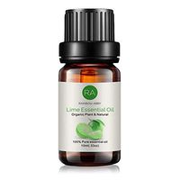 Lime Essential Oil 100% Pure Therapeutic Grade Aromatherapy Oil for Perfume, Diffuser, Soaps, Candles, Massage, Lotions, and More - 10ml/0.33oz