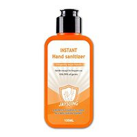 Instant Hand Sanitizer, Travel Size Hand Sanitizer Gel 100ml Free Foaming Hand Sanitizer,Alcohol Free,No Rinse Foam Hand Soap Gel,Kid Friendly