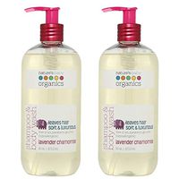 Nature's Baby Organics Baby Shampoo And Body Wash, Moisturizing Tear Free Baby Shampoo for Infants,Toddlers, Kids Organic Ingredients, No Sulfate or Paraben, Lavender Chamomile, 16 oz ea, 2 Pack