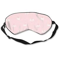 100% Silk Sleep Mask Eye Mask Ballerina Comfortable Soft Best Sleeping Eyeshade Blindfold with Adjustable Strap for Travel Work Naps Blocks Light