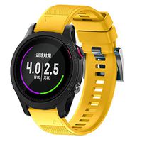 Lyperkin Compatible with Garmin Forerunner 935 GPS Watch Band, Fashion Width Soft Silicone Watch Strap Replacement Buckle Strap Wristband Watch Band Wrist Strap, Easy Fit - Multicolor