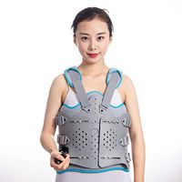 LXT PANDA Lumbar Spine Orthosis with Removable Inflatable Airbag, Scoliosis Posture Corrector Adjustable Spinal Auxiliary Orthosis for Back Postoperative Recovery Men and Women Adults.