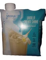 Jenny Craig Vanilla Cream Shakes - 4pk Free 32-Ounce Blue Shaker Bottle (4)