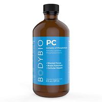 BodyBio - PC Phosphatidylcholine, Liposomal Phospholipid Complex for Cell Health - Enhance Brain Function, Focus, Memory & Clarity - Microbiome Support - Science & Research Backed - 8 oz