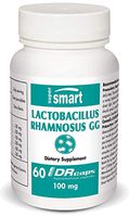 Supersmart - Lactobacillus Rhamnosus GG 10 Billion Cfu - Probiotic Strain Supplement - Support Healthy Intestinal & Vaginal Flora | Non-GMO - 60 DR Capsules