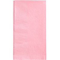 Choice 15" x 17" Customizable Pink 2-Ply Paper Dinner Napkin 125/Pack