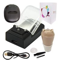 Rechargeable Hearing Amplifier Noise Reduction Clear Sound Easy Operation GPFATTRY