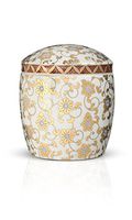 Urns In Style Modern Keepsake Cremation Urns - Imperial White Small