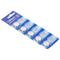 LINKICH 5Pcs 3V Lithium Coin Cell Button Batteries CR2016 Cell Batterries Low Carbon for Watch Remote