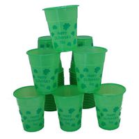 Fun Express St. Patrick's Day Disposable Cups : Package of 50