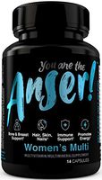 Anser Once Daily Women's Multivitamin by Tia Mowry with Full B-Complex Vitamins - Hair, Skin & Nail Support - Promotes Energy -Bone, Breast & Immune Support -Digestive Blend for Stomach Comfort 14ct