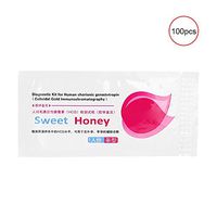 Canyita Pregnancy Test Early Detection Strips, 100pcs Home HCG Early Pregnancy Test Strips Urine Pregnancy Detection Paper for Women