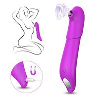 Automatic Women Vibrate Powerful Thrusting Viberate Adult Toys for Women Pleasure 7 Inch Smooth Bendable Silicone Wand with 7 Modes Vibration for Adul