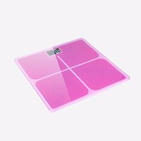 Digital Bathroom Scale / Electronic Weighing Scale - Ultra Slim 2 CM Thickness High-Precision Home Bathroom Health Electronic Scales 180 Kg / 396 Lb - Color Stainless Steel Platform