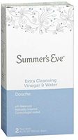 Summer's Eve Extra Cleansing Vinegar & Water Douche 2 Each (Pack of 6)