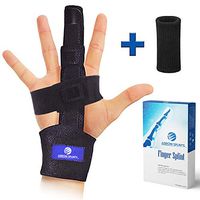 Arrow Splints Trigger Finger Splint | Mallet Finger Brace, Fractured or Broken Finger Straightener, Arthritis & Tendonitis Pain Relief - Immobilization Support for Index, Pinky, Ring, & Middle Finger