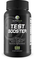 Alpha Plus Test Booster 60 Capsules - Increase Muscle Mass - Maximize Performance - Improved Formula