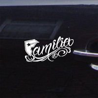 White Window Die Cut Decal Sticker Vinyl Decor Famous Stars And Straps Helmet Adhesive Vinyl Decoration Home Decor Bike Art Laptop Auto Familia Wall Art