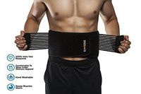 Fitter Premium Waist Trainer & Trimmer Belt for Men & Women. More Fully Adjustable Than Other Waist Belts. Provides Best Support for Lower Back & Lumbar. Results Guaranteed. (S/M)
