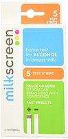 Home Test to Detect Alcohol in Breast Milk 5 Test Strips (Pack of 2)