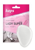 Lady Super High Heel Gel Pads, Non Slip, Transparent Forefoot Shoe Cushions – Self Sticking, Washable