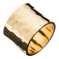 Eklexic Hammered Cigar Band Ring